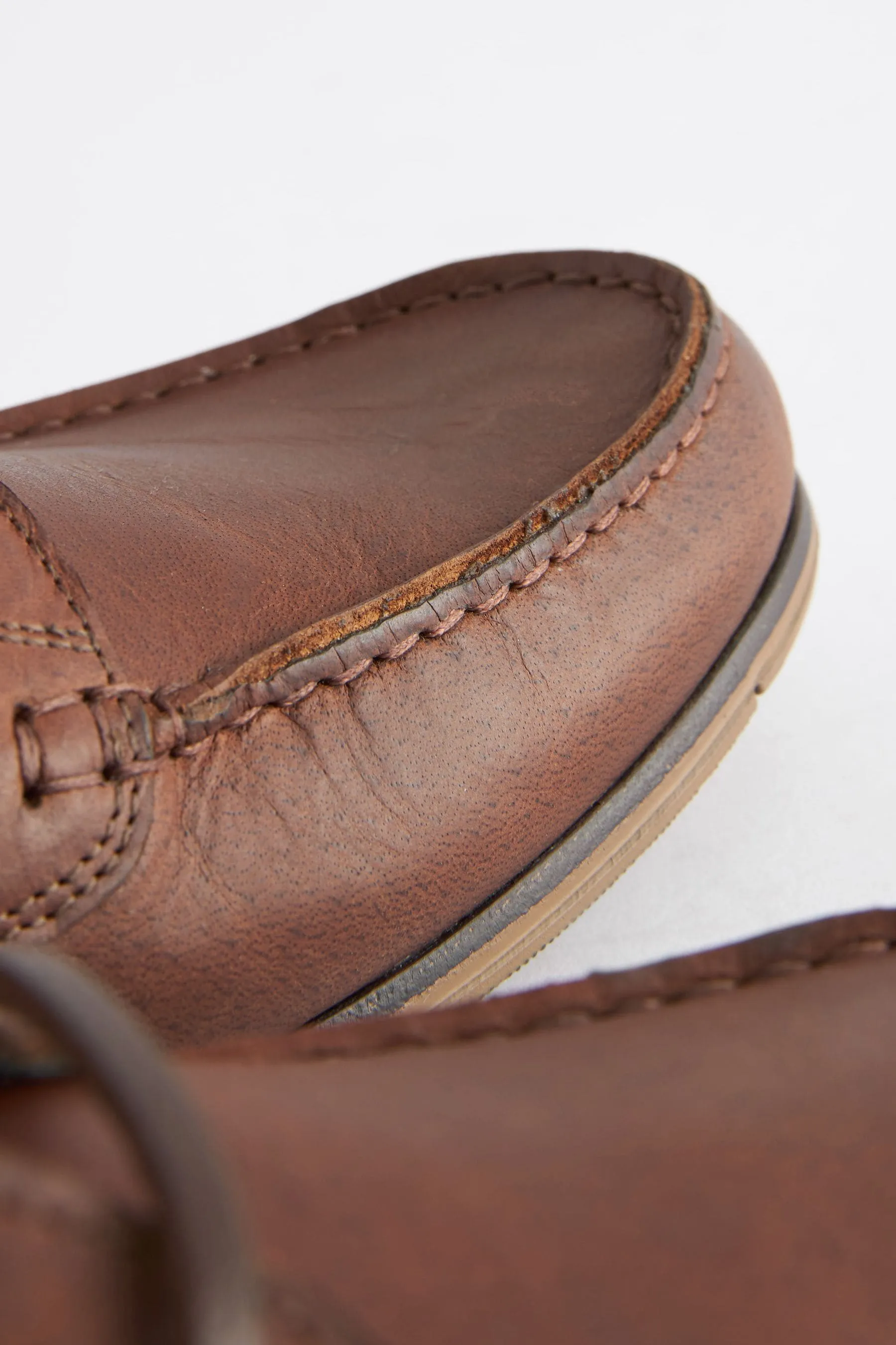 Marrone chiaro   - Formale - Scarpe da barca in pelle